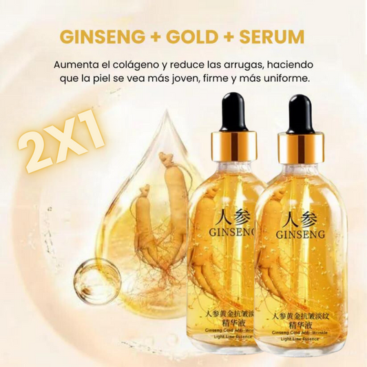 Ginseng Serum Antienvejecimiento - OFERTA Pague 1 y Reciba 2