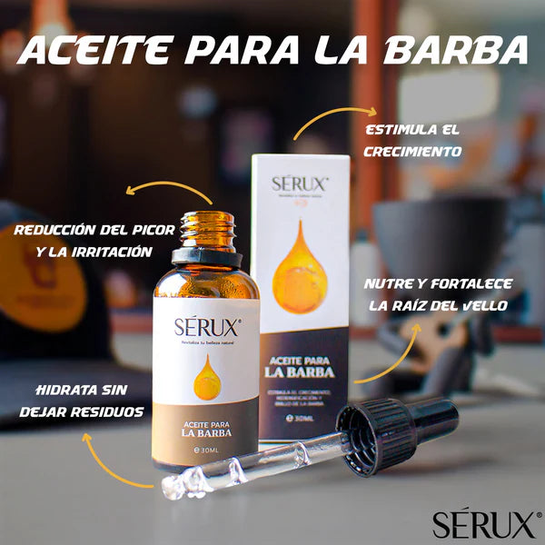 💧 SERUM PARA BARBA: CRECIMIENTO, HIDRATACIÓN Y REDUCCIÓN DE PICOR 🧔🏼